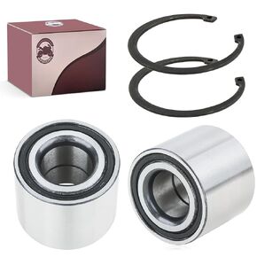 Rear Brake Hub Wheel Bearings for Kawasaki Brute Force 650 750 Mule 3000 3010 3020 4000 4010 Mule 600 TERYX 750 Mule 600 KAF400 92045-0028 92045-0102(2pcs,52x42x25mm)