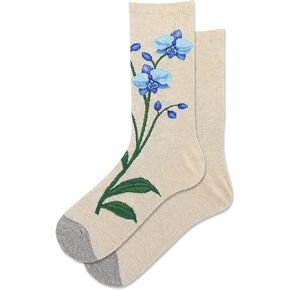 Hot Sox Womens Orchid Crew Socks