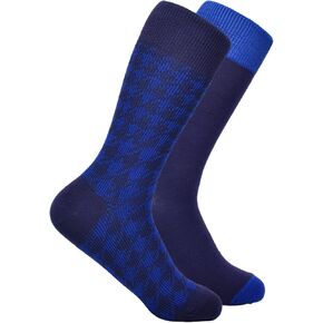 kate spade new york Women's 2-Pack Houndstooth Boot Sock, Soft & Comfortable