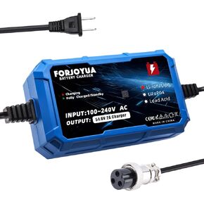 54.6V 2A Battery Charger with GX16 3Pin Connector for 48.1V 13S Lithium Battery Pack Lithium ion Battery Charger