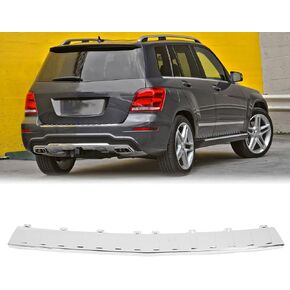 Rear Bumper Trunk Step Pad Trim, Foot Plate Sill Guard Replacement for Benz Glk Class X204 2008 To 2015, Rear Bumper Sill Wear Resistant Scratch Protector (Electroplate)