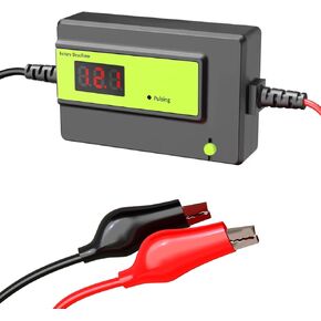 Battery Desulfator，Battery Maintainer for Cars, Trucks, Motorcycles, ATV, Boats, RV Battery,Auto-Setting (12-48V 200AH Green)