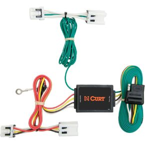 CURT 56124 Vehicle-Side Custom 4-Pin Trailer Wiring Harness, Select Nissan Juke, Black