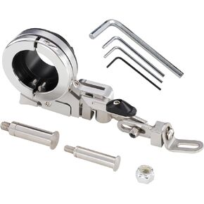 MoKitDora Cruise Control Throttle Lock for Harley 1996-up Touring Softail Dyna Sportster Models with Throttle Cable, Chrome
