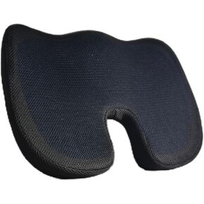 Car Seat Cover, Gel Seat Cover, Breathable Non-Slip Gel Car Seat Cover for Driving Soft Seat Covers for Cars (Black)