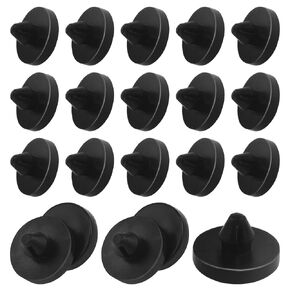 20PCS Brake Switch Stopper, Car Truck Auto Brake Pedal Pad Brake Light Switch Stopper, Brake Switch Pad Automotive Clutch Pedal Stopper 90541-06036 Brake Pedal Stop Pad (Black)