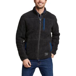 Eddie Bauer Men's Chilali Faux Shearling-Fleece Full-Zip Mock