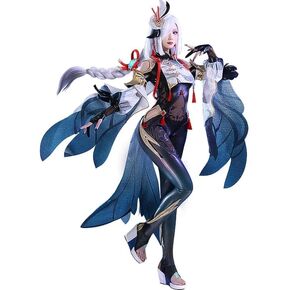 KIRA KIRA Game Genshin Impact Shen He Cosplay Costume Shenhe Cosplay Costumes Doki SR Halloween Bodysuit Outfits