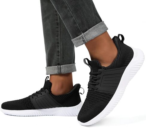 Men's Walking Shoes Slip On Running Shoes Ultra Light Casual Sneakers Mesh Tennis Shoe Hands Free Workout Breathable Comfortable Knit Memory Foam Athletic in Saudi Arabia