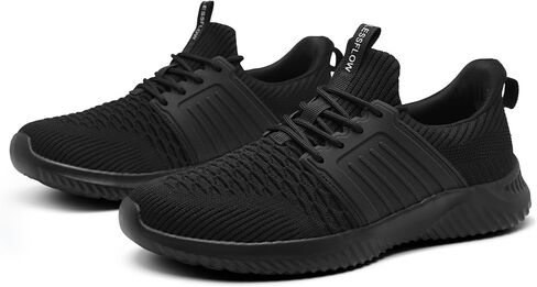 Men's Walking Shoes Slip On Running Shoes Ultra Light Casual Sneakers Mesh Tennis Shoe Hands Free Workout Breathable Comfortable Knit Memory Foam Athletic in Saudi Arabia