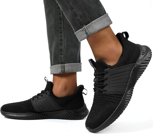 Men's Walking Shoes Slip On Running Shoes Ultra Light Casual Sneakers Mesh Tennis Shoe Hands Free Workout Breathable Comfortable Knit Memory Foam Athletic in Saudi Arabia