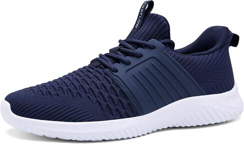 Men's Walking Shoes Slip On Running Shoes Ultra Light Casual Sneakers Mesh Tennis Shoe Hands Free Workout Breathable Comfortable Knit Memory Foam Athletic in Saudi Arabia