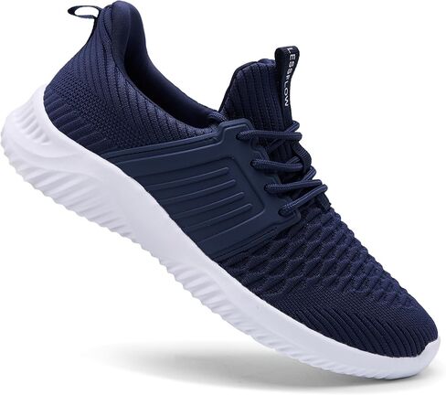 Men's Walking Shoes Slip On Running Shoes Ultra Light Casual Sneakers Mesh Tennis Shoe Hands Free Workout Breathable Comfortable Knit Memory Foam Athletic in Saudi Arabia