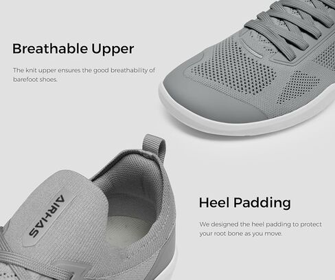 أحذية بيرفوت للرجال أحذية جري زيرو دروب، أحذية رياضية بسيطة للرجال أحذية رياضية للتدريب على رفع الأثقال in Kuwait