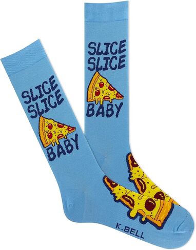 K. Bell Men's Fun Novelty Crew Socks in Kuwait