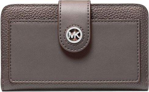 Michael Kors Women's Mk Charm Medium Tab Pocket Bifold in Kuwait