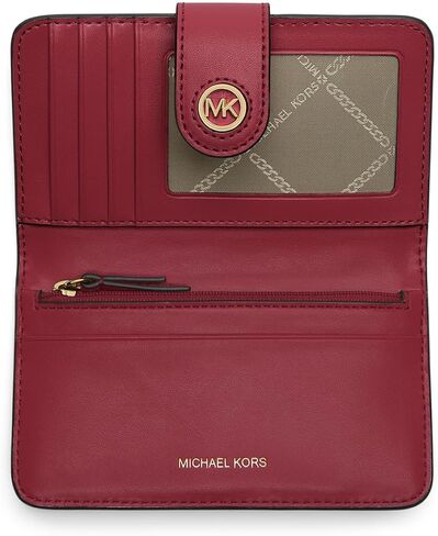 Michael Kors Women's Mk Charm Medium Tab Pocket Bifold in Saudi Arabia