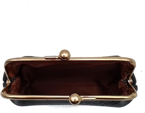 Coin Purse, Kiss Lock Coin Purse for Women, Large Capacity Coin Pouch,Vintage Change Purse Cute Car Coin Holder for Women (1-Black) in Kuwait