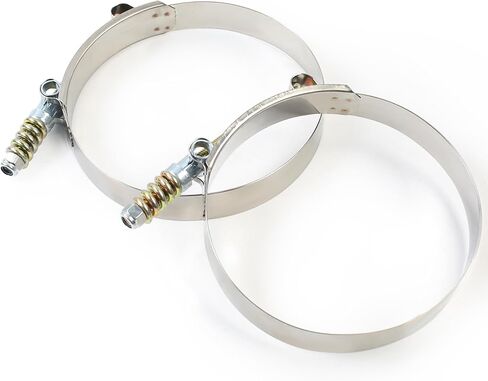 أنبوب مرنان مدخل المحرك L5P، بديل من الفولاذ المقاوم للصدأ 4 بوصات مطور لـ 2017-2019 Duramax 6.6L، بما في ذلك شاحنات سيلفرادو وسييرا in Kuwait