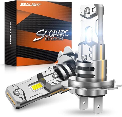 SEALIGHT H7 Fog light Combo, 1:1 Size, Super Bright Cool White Light Bulbs, Pack of 2 in Saudi Arabia