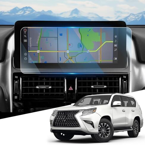 10.2" Car Screen Protector 【Smooth as Silk】 for 2022 2023 Lexus GX 460 Accessories GPS Navigation Touchscreen 9H Hardness Tempered Glass Compatible with 2022-2023 GX 460 - HD Clear in Saudi Arabia