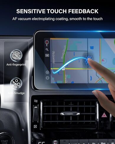 10.2" Car Screen Protector 【Smooth as Silk】 for 2022 2023 Lexus GX 460 Accessories GPS Navigation Touchscreen 9H Hardness Tempered Glass Compatible with 2022-2023 GX 460 - HD Clear in Saudi Arabia