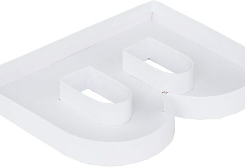 8" Small Fillable Cardboard Letter Shaped Mache Kids (White, A) in Saudi Arabia