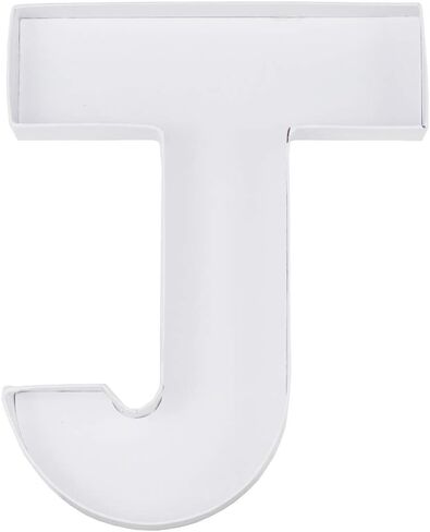 8" Small Fillable Cardboard Letter Shaped Mache Kids (White, A) in Saudi Arabia