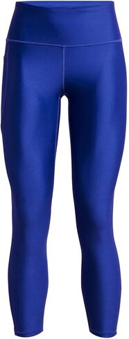 سروال نسائي من Under Armour HeatGear Armor عالي الخصر مانع للانزلاق عند الكاحل، (400) Team Royal / / أسود، طويل جدًا جدًا in Saudi Arabia