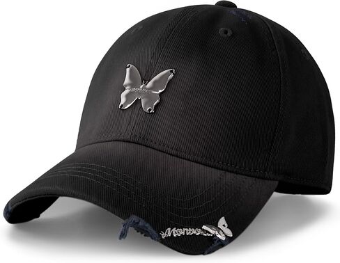 Womens Baseball Cap - Cotton Adjustable Fitted Ladies Cap Embroidered Hat in Saudi Arabia