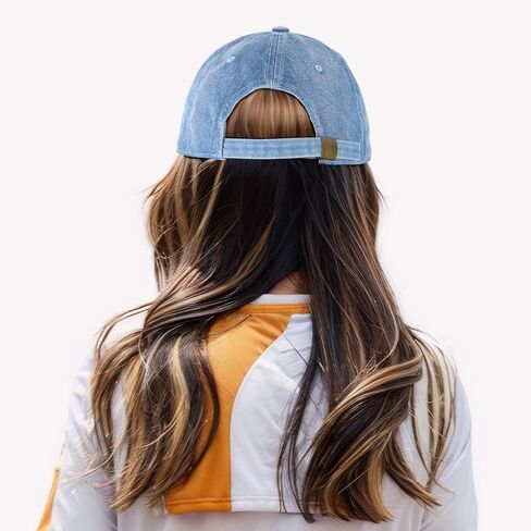 Womens Baseball Cap - Cotton Adjustable Fitted Ladies Cap Embroidered Hat in Saudi Arabia