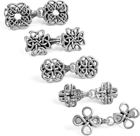 5 Pieces Vintage Sweater Shawl Clip Cape Cloak Clips Retro Cardigan Clip Shawl Collar Clasp Dress Shirt Brooch Clip in Saudi Arabia
