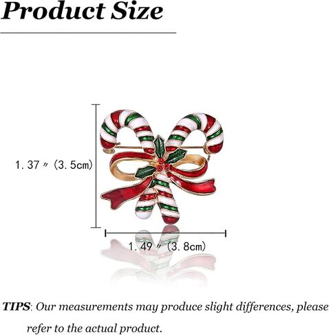 Christmas Pins Christmas Brooches for Women Christmas Pins Bulk Christmas Tree Pin for Christmas Stocking Stuffers Rhinestone Wreath Jingle Bell Reindeer Candy Cane Brooch Pin Christmas Jewelry Gifts in Kuwait