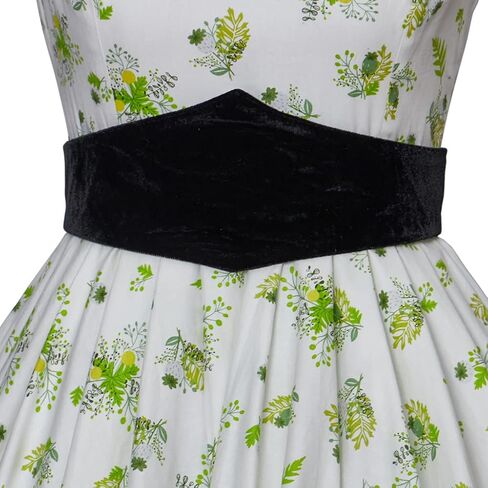 LoliMiss Gone with the Wind Scarlett Cosplay Costume Cute Green Floral Southern Dress Gown in Saudi Arabia