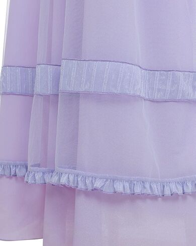Nuoqi Regency Dresses for Women Tea Party Purple Regency Era Dress Costume in Saudi Arabia