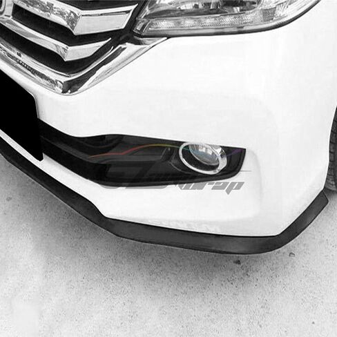 EZAUTO WRAP Universal Blue PU Rubber Front Bumper Lip Splitter Spoiler Chin Body Air Wing Kit 8FT in Kuwait
