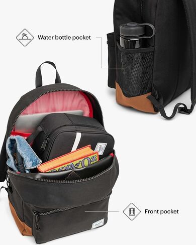 حقيبة الظهر التراثية للشباب من شركة هيرشيل سبلاي، لون كحلي/أخضر ليموني/أخضر ليموني، 26 لتر in Kuwait