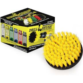Drill Brush Attachment - Bathroom Cleaning Brush - Cleaning Brush for Shower - Bath Tub Cleaning Brush - Tile Cleaning Brush - Bathroom Cleaning Tools - Tile and Grout Brush - Scrub Brushes for Drill
