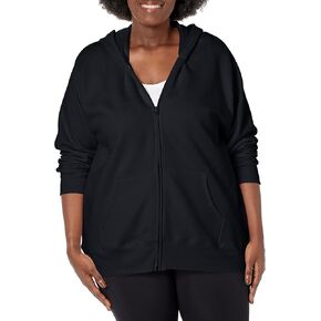 Just My Size Women's Ecosmart Fullzip Fleece Hoodie