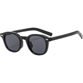 Classic Small Round Sunglasses for Women Men Retro Circle Style Tinted Sun Glasses