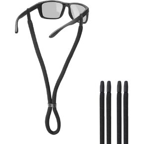 Eye Glasses Holder Floating Strap - Adjustable Sunglasses Strap Lanyard for Men Women - Eyeglass Strap Holders Around Neck - Eyewear Retainer Cord Rope String for Sport - (2pcs Green)