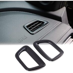 2PCS Dashboard Upper Air Vent Outlet Frame Cover for Honda Pilot 2016-2022/ Honda Ridgeline 2017-2023/ Honda Passport 2019-2023 Accessories ABS Material (Carbon Fiber Pattern)