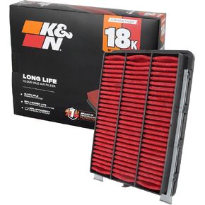 K&N Engine Air Filter: Reusable, Clean Every 75,000 Miles, Washable, Premium, Replacement Car Air Filter: Compatible with 2016-2020 HYUNDAI/KIA (Tucson, Sportage), 33-5046