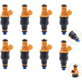 Fuel Injector Compatible with Ford, Lincoln, Mercury Vehicles - 4.6L 5.0L 5.4L 5.8L - E150, E250, E350, F150, F250, F350, Mustang.Replaces# 0280150943/0280150939/0280150909.