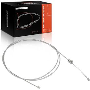 A-Premium Intermediate Side Parking Brake Cable Assembly Compatible with Ford Models: F-450 F450 Super Duty 2007-2010, F-550 Super Duty 2007 - Replace# 7C3Z2A793L
