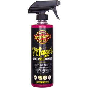 MASTERSON'S CAR CARE MCC_139_16 Magic Water Spot Remover - Hard Water Stain Remover - Safe For Cars, Trucks, Motorcycles, RVs, Boats, Home, and More (16 oz)