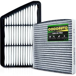 Cabin and Engine Air Filter Kit for Honda CR-V 2017-2022 1.5L, Civic 2016-2021 1.5L, Cross between Models 80292TF0G01 & 172205AAA00 (not for hybrid)