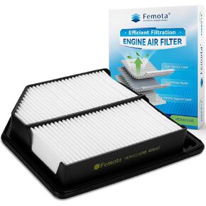 CA10165 Engine Air Filter Made of Three Layers Material, Replace for Honda Civic 2006-2011 L4 1.8L, OE: 17220-RNA-A00.