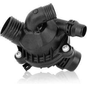 OCPTY Thermostat Housing Fit for BMW X5 2011-2013,for BMW X1 2013-2015,for BMW X6 2011-2014 Engine Coolant Thermostat Housing Assembly Replaces 11537601158,CTA0030