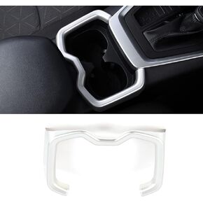 2019 2020 2021 2022 2023 2024 for Toyota RAV4 Car Accessories Interior Center Console Water Cup Holder Frame Cover Trim （ Red ） ABS 1pc